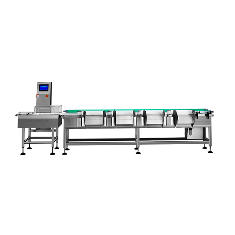 Multi-level Checkweigher for Food Assembly Line Multi-level Checkweigher for Food Assembly Line